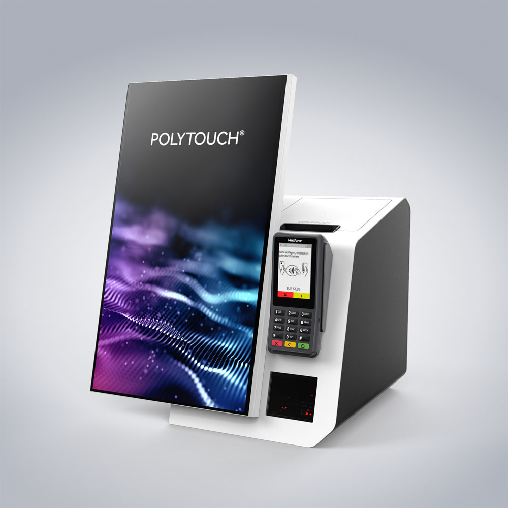 Kiosque libre-service modulaire FLEX21.5