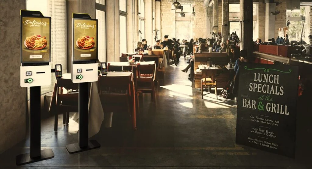 POLYTOUCH SWIFT 24 : terminal de commande en libre-service pour restaurant – Kiosque à Miami – Événement
