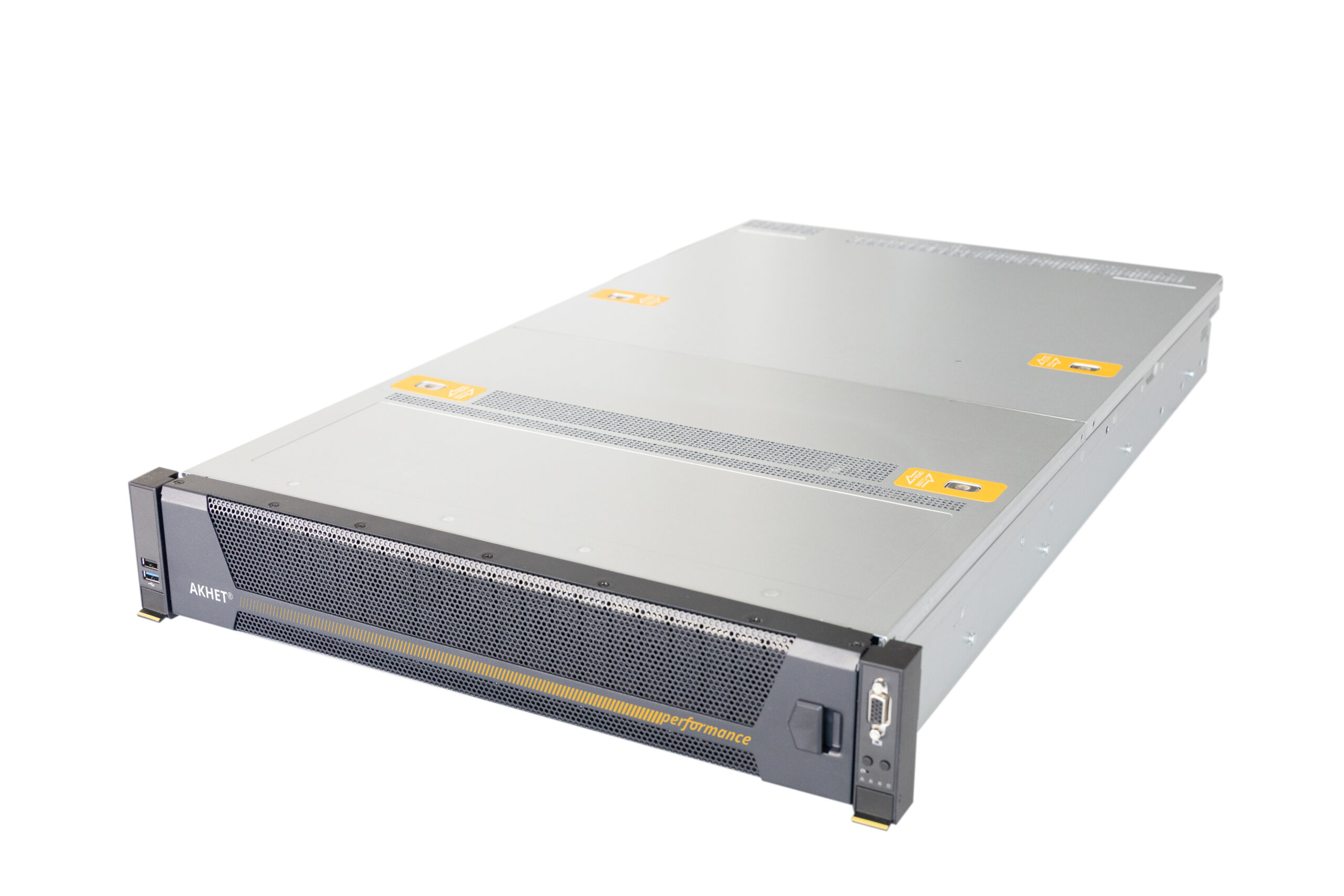Serveurs AKHET® PERFORMANCE d'Pyramid Computer  équipés de processeurs Intel® Xeon® 6 pour le calcul haute performance (HPC), les applications d'IA ainsi que les infrastructures de centres de données cloud et en périphérie.