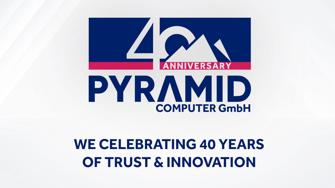 Pyramid : 40 ans d'innovation informatique depuis 1985. Fabriqué en Allemagne