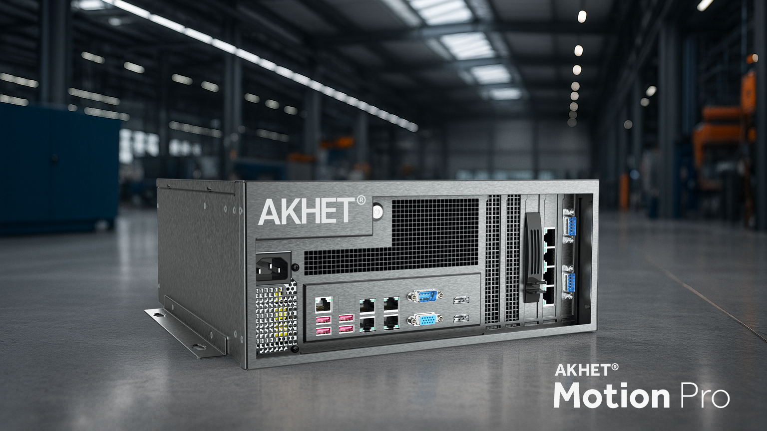 PC industriels et serveurs AKHET® d'Pyramid Computer  destinés aux applications de l'Edge Computing et des centres de données, présentés au salon embedded world 2026.