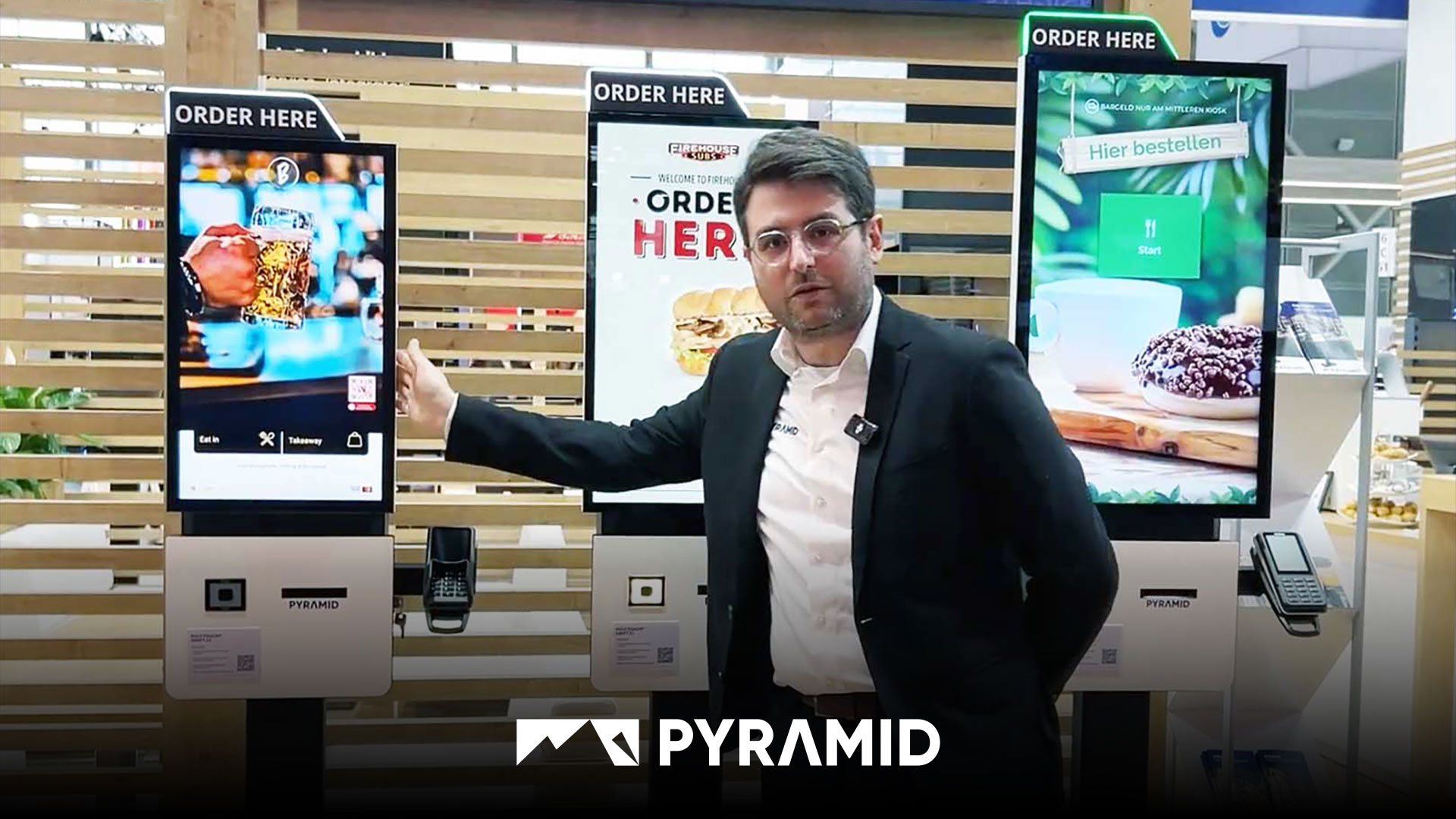 Kiosque POLYTOUCH SWIFT « Self-Ordering » pour les processus de commande numériques au POS