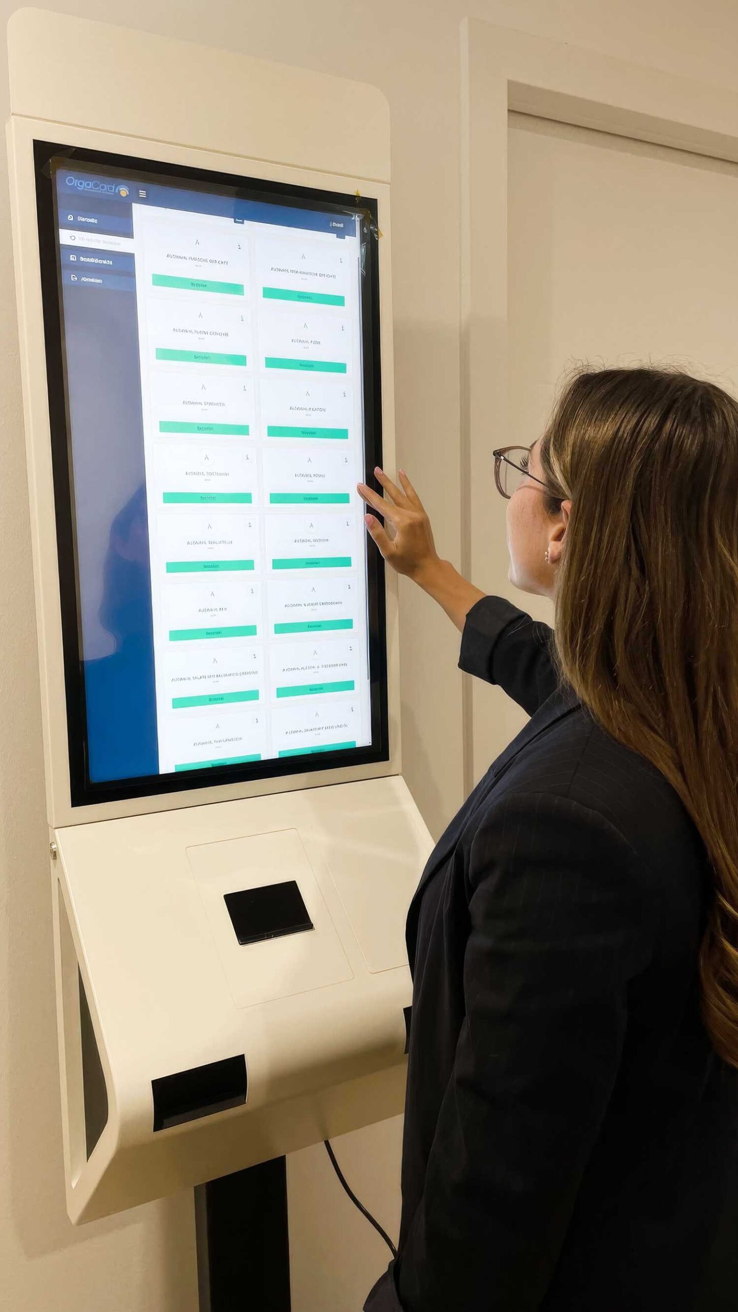 Saisie des menus avec OrgaCard : POLYTOUCH® dans les cliniques