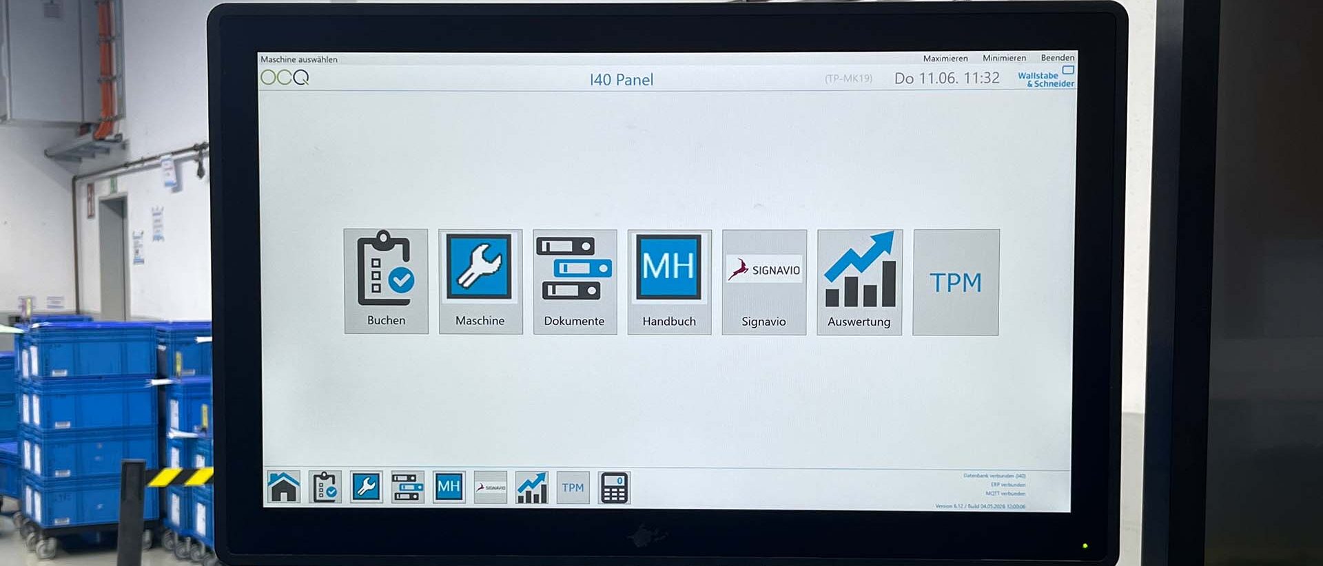 PC tactile faytech® dans la production chez Wallstabe & Schneider