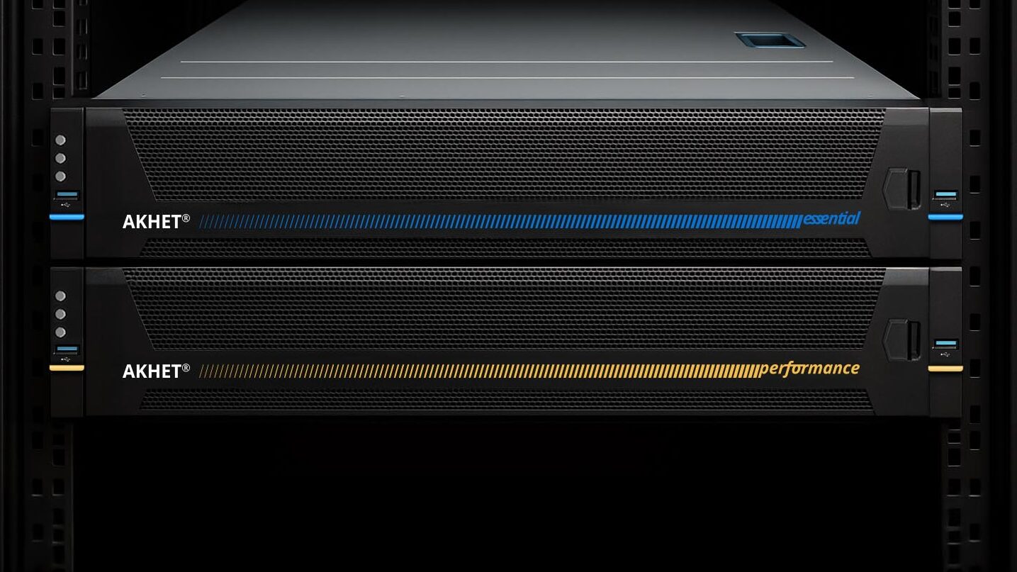 Plateformes serveurs AKHET Essential et AKHET Performance d'Pyramid Computer  en rack pour les applications d'entreprise et de calcul haute performance (HPC)