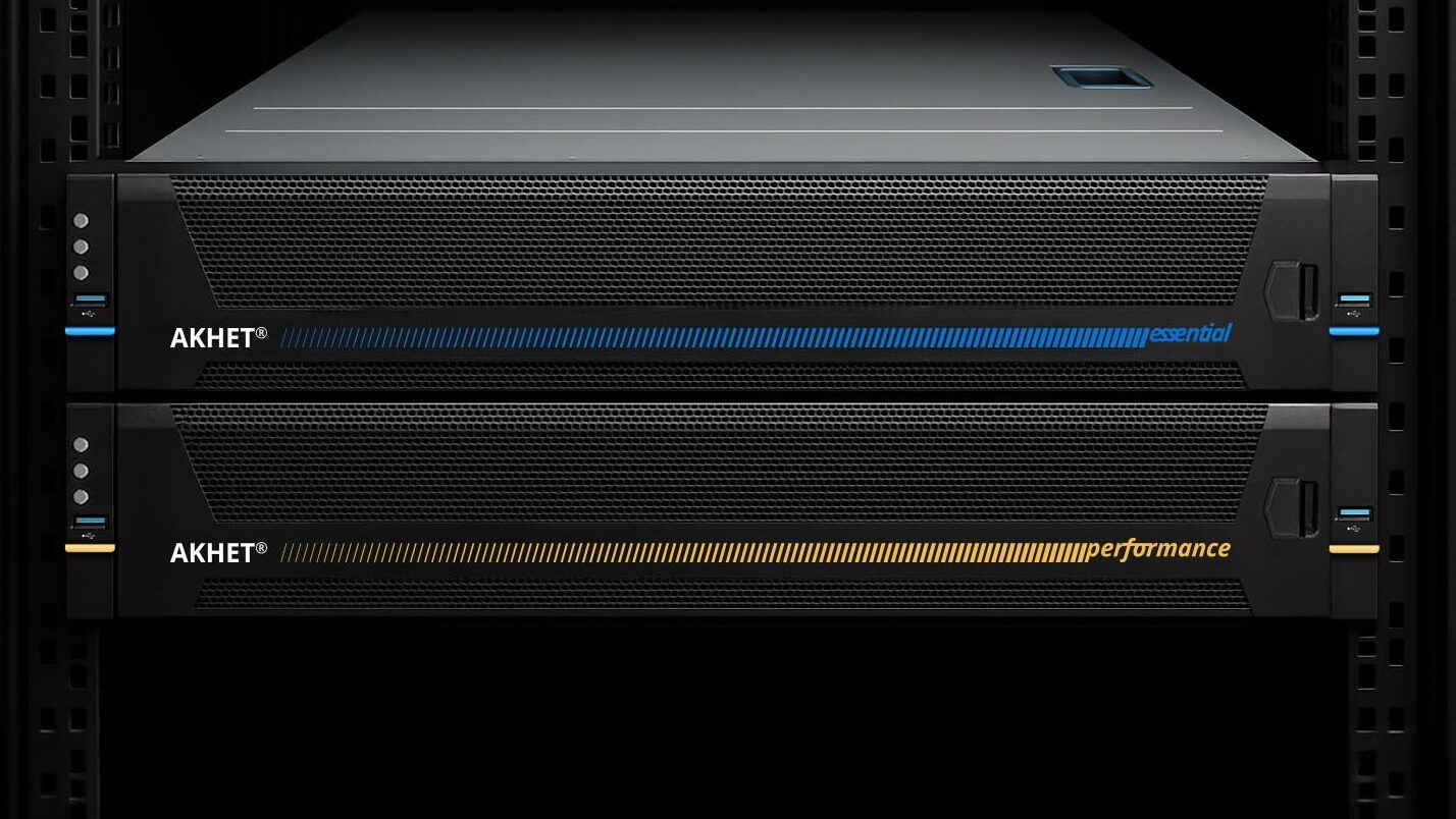 Plateformes serveurs AKHET Essential et AKHET Performance d'Pyramid Computer  en rack pour les applications d'entreprise et de calcul haute performance (HPC)