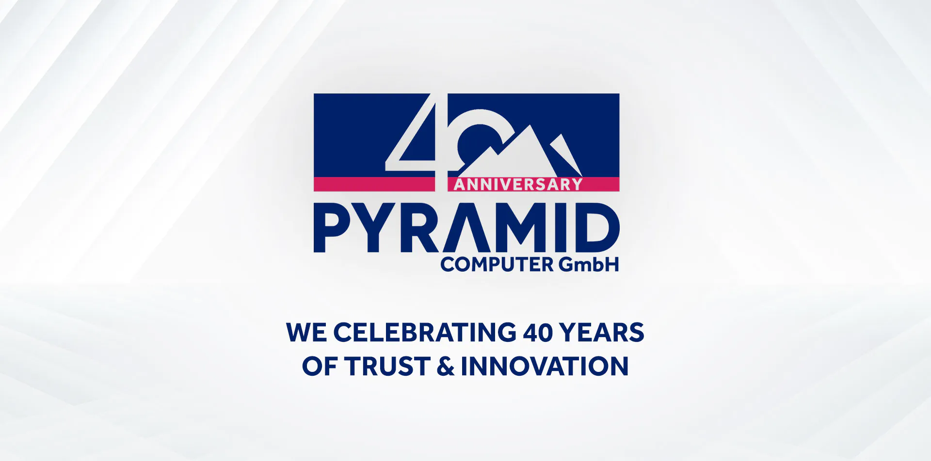 Pyramid : 40 ans d'innovation informatique depuis 1985. Fabriqué en Allemagne
