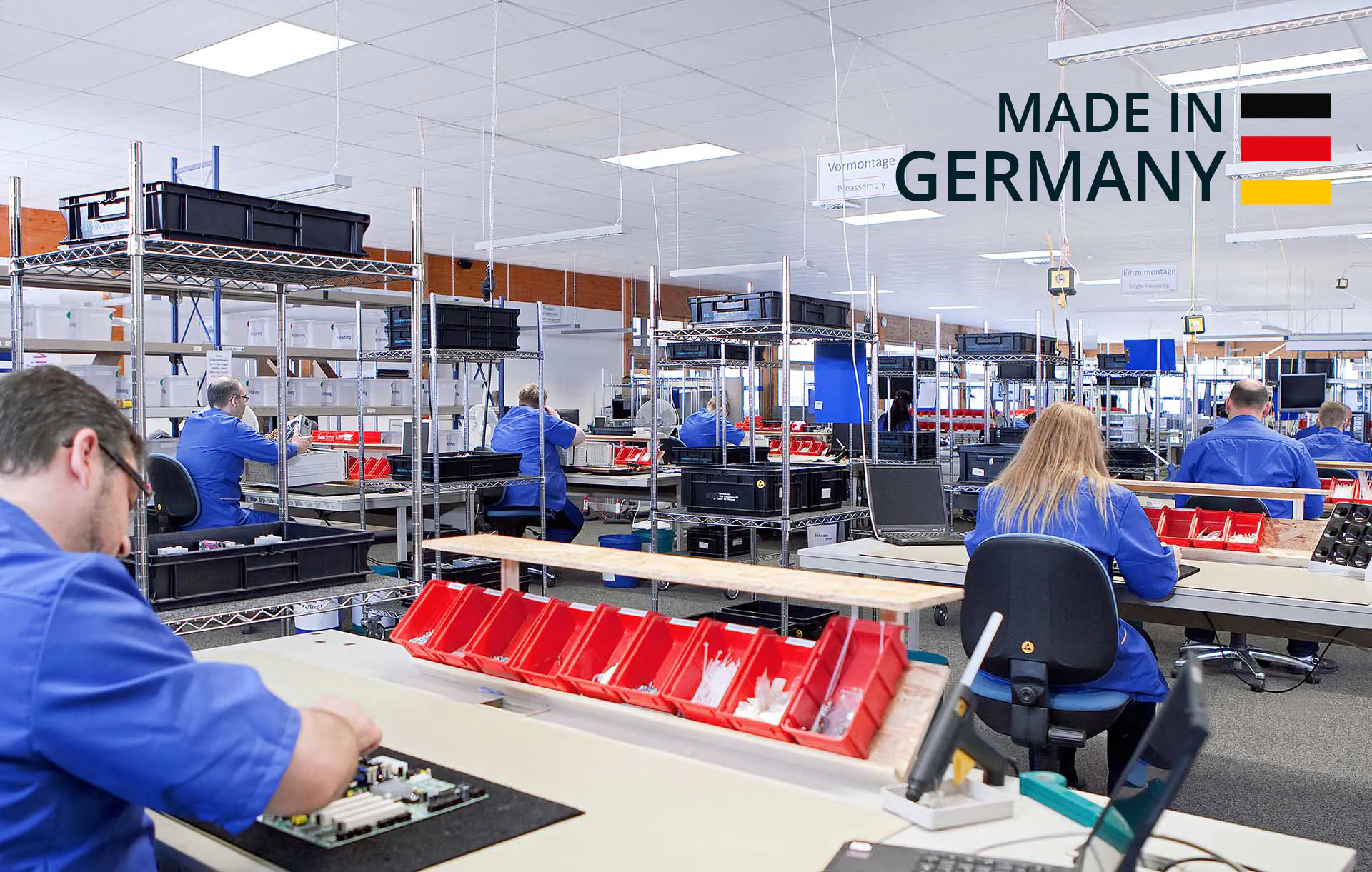 Fabrication de matériel informatique en Allemagne Pyramid Fabrication en Allemagne