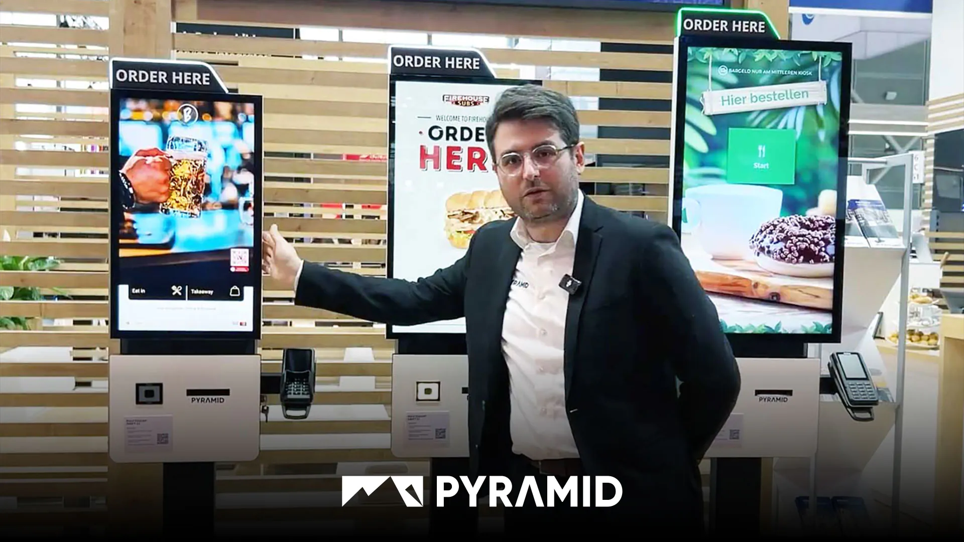 Kiosque POLYTOUCH SWIFT « Self-Ordering » pour les processus de commande numériques au POS