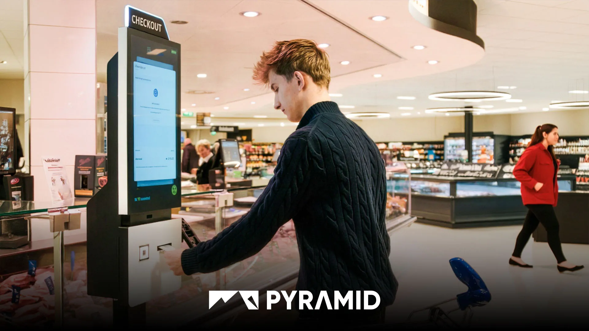 POLYTOUCH SWIFT, borne de précommande chez EDEKA Jensen à Hambourg-Uetersen